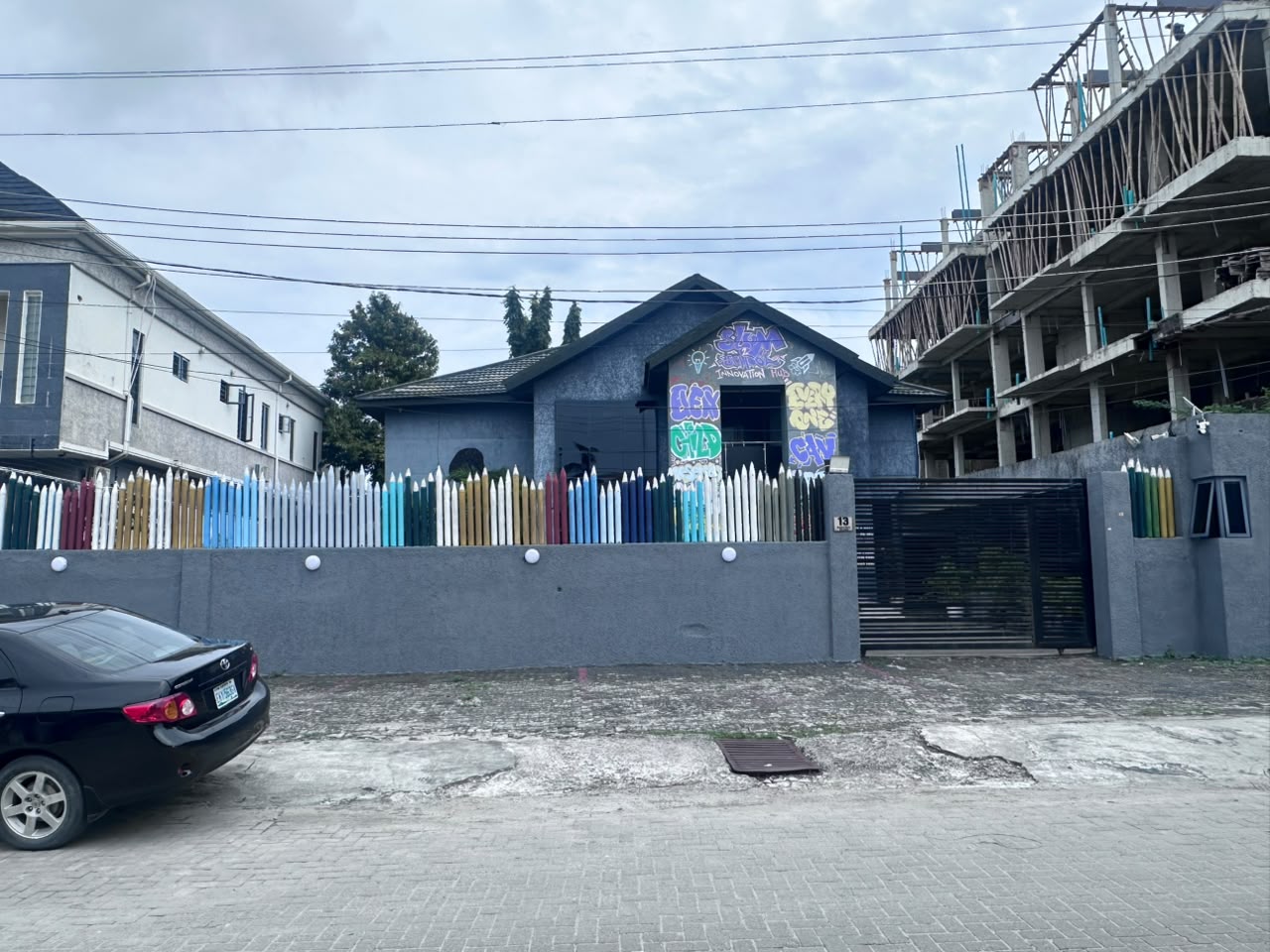 Land with old detached duplex
