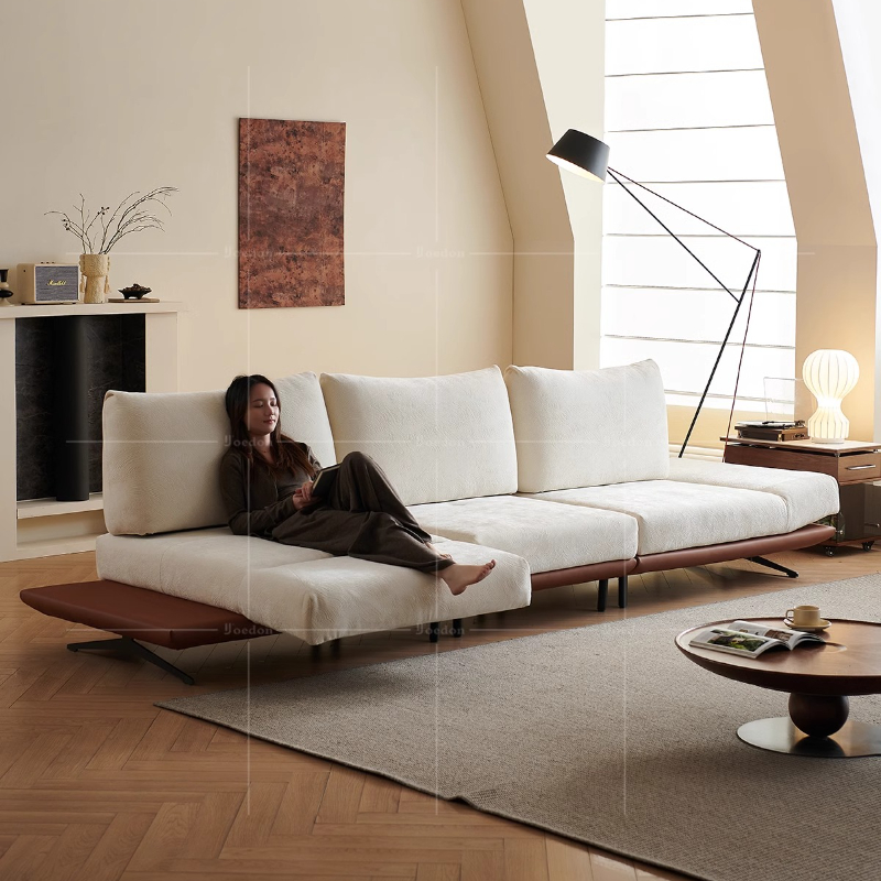  Italian Designer Luxury Living Room Sofas Recliner Sleep Modern Loveseat Lounge Sofa Home Floor Muebles Para Hogar Fur